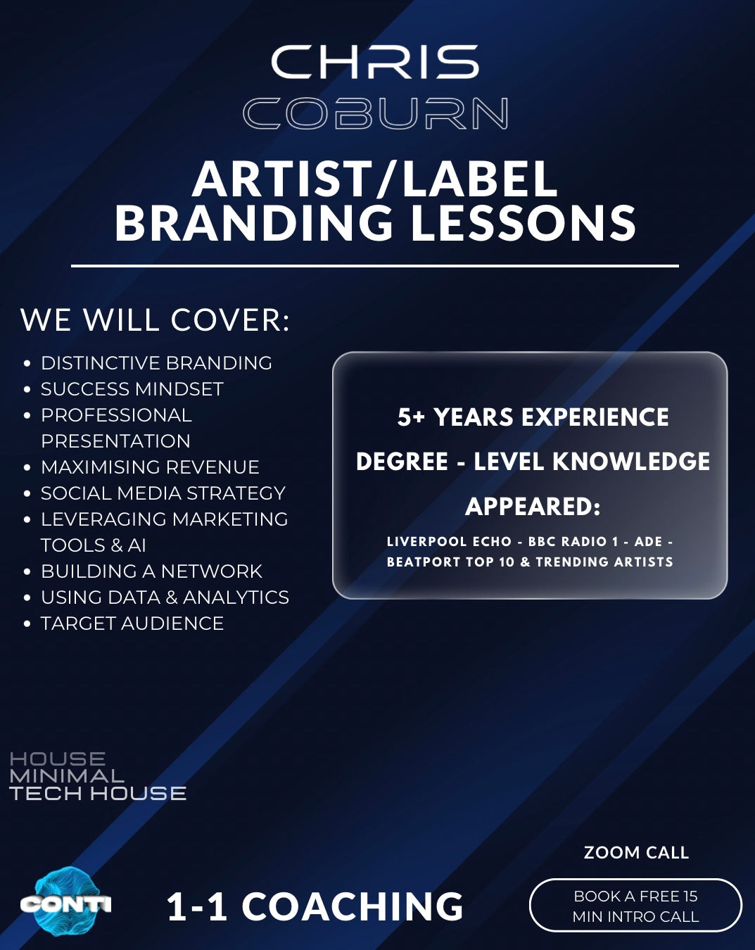 Artist/Label Branding Lessons